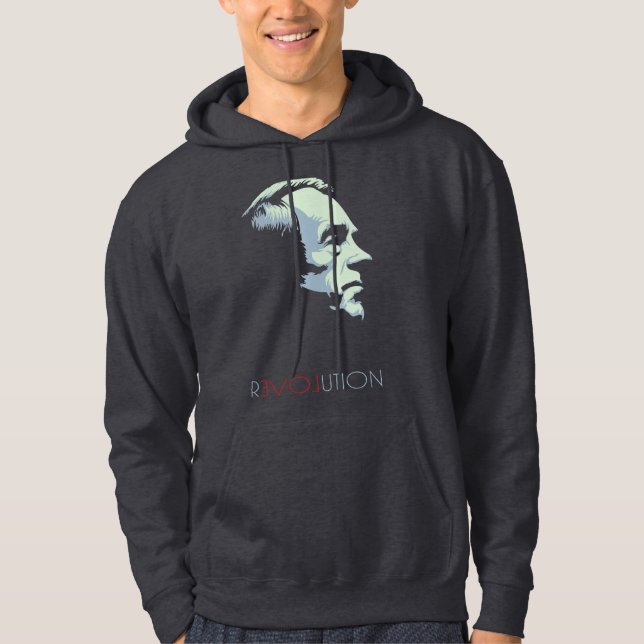 Ron Paul Revolutions-Shirt Hoodie (Vorderseite)