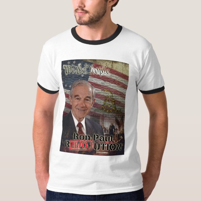 Ron Paul Revolutions-Shirt T-Shirt (Vorderseite)