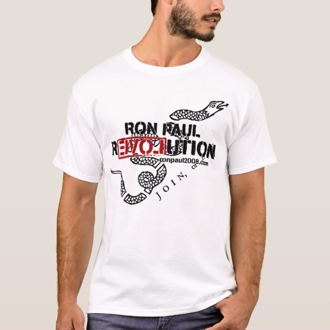 Ron Paul Revolutions-Shirt T-Shirt (Vorderseite)