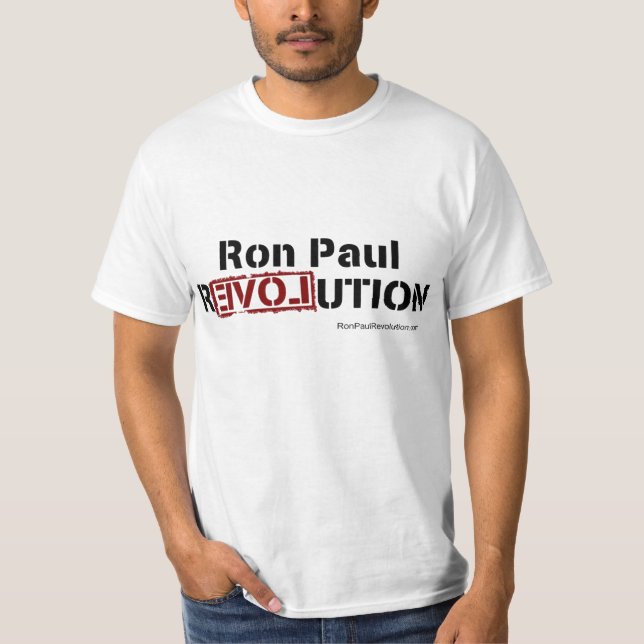 Ron Paul Revolutions-T-Shirt T-Shirt (Vorderseite)