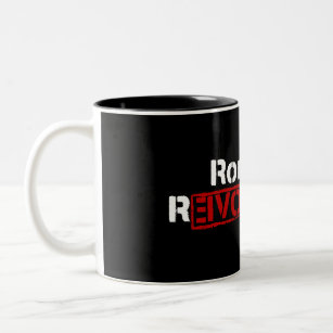 Ron Paul Revolutions-Tasse Zweifarbige Tasse