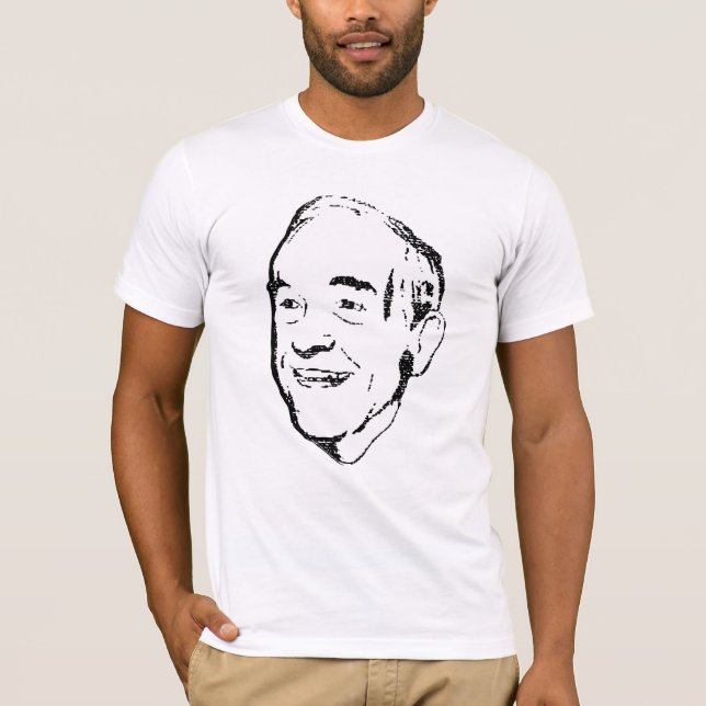 Ron Paul stellen gegenüber T-Shirt (Vorderseite)