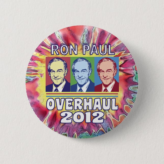 Ron Paul-Überholung 2012 Button (Vorderseite)
