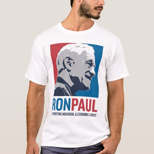 Ron Paul-Unterstützung T-Shirt (Vorderseite)