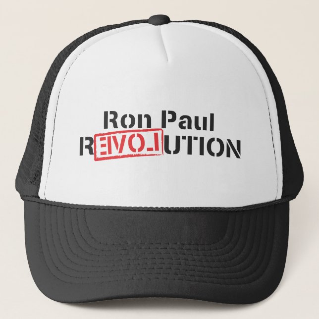 Ron Paul-Versorgungen Truckerkappe (Vorderseite)
