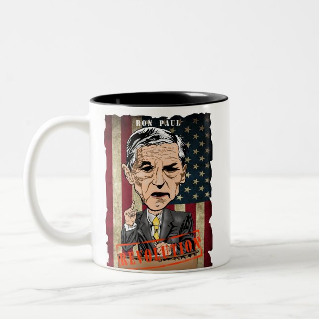 RON PAUL ZWEI-TON TASSE (Links)