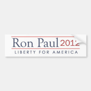 Ron Paulfreiheit 2012 für Amerika Autoaufkleber