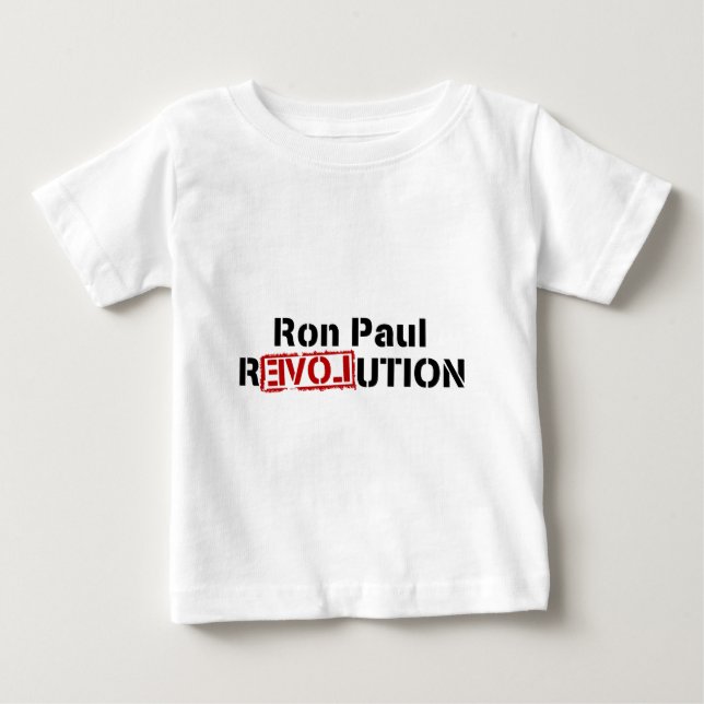 Ron-Paulrevolution Baby T-shirt (Vorderseite)