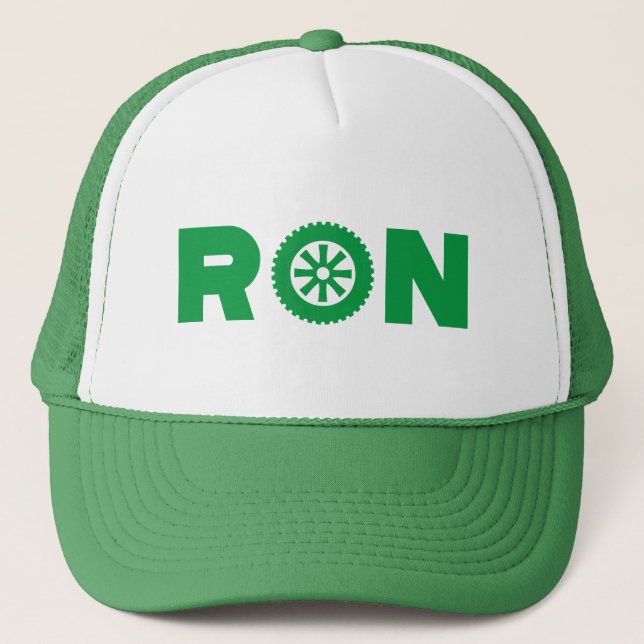 Ron Petrol Head Trucker Hat Truckerkappe (Vorderseite)
