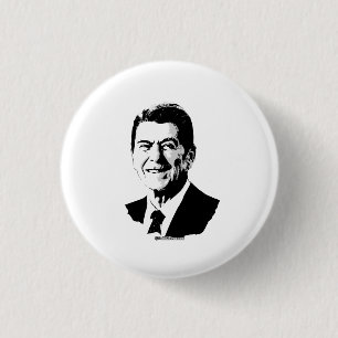 Ron Reagan Button