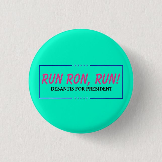 Ron, Run! Button (Vorderseite)