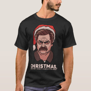 Ron Swanson Christmas Essential T - Shirt