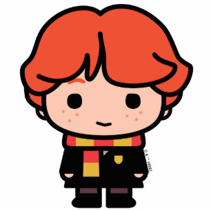 Ron Weasley Cartoon Art Fotoskulptur Magnet