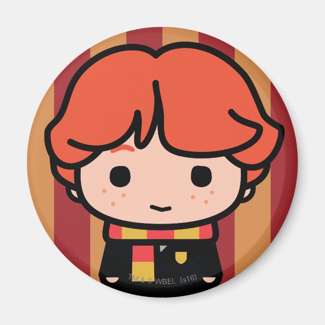 Ron Weasley Cartoon Art Magnet (Vorne)