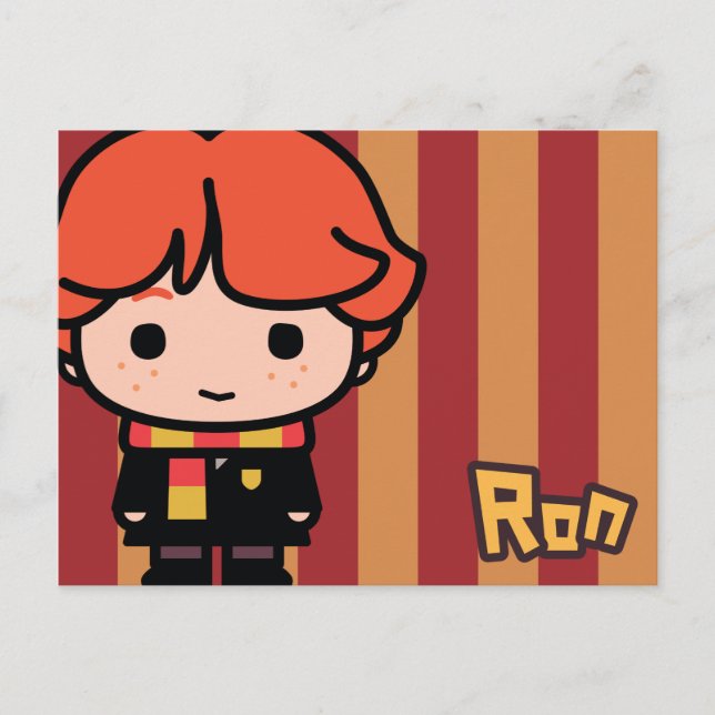 Ron Weasley Cartoon Art Postkarte (Vorderseite)