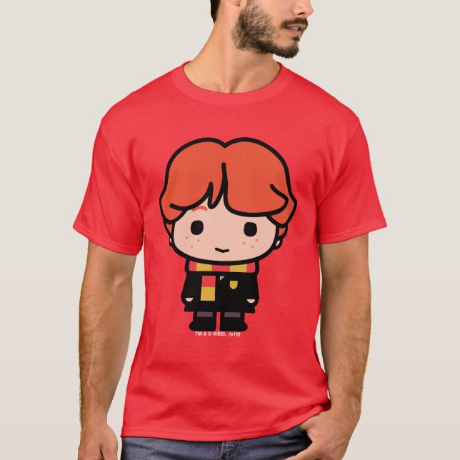 Ron Weasley Cartoon Art T-Shirt (Vorderseite)