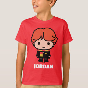 Ron Weasley Cartoon-Charakter-Kunst T-Shirt