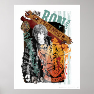 Ron Weasley Collage 1 Poster