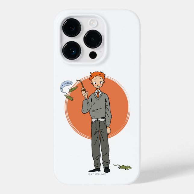 Ron Weasley Illustration "Eat Slugs" Case-Mate iPhone Hülle (Rückseite)