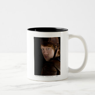Ron Weasley oben übersetzt Zweifarbige Tasse