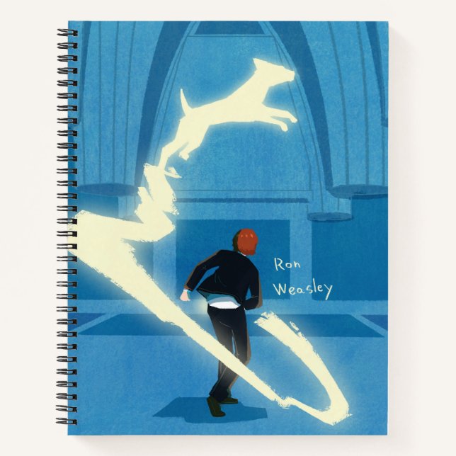 Ron Weasley Patronus Gemälde Notizbuch (Vorderseite)
