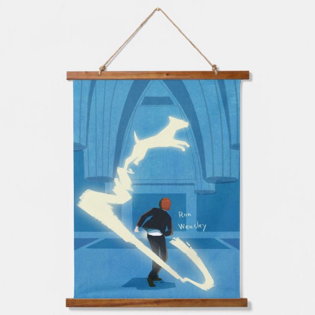 Ron Weasley Patronus Gemälde Wandteppich Mit Holzrahmen (Vorderseite)