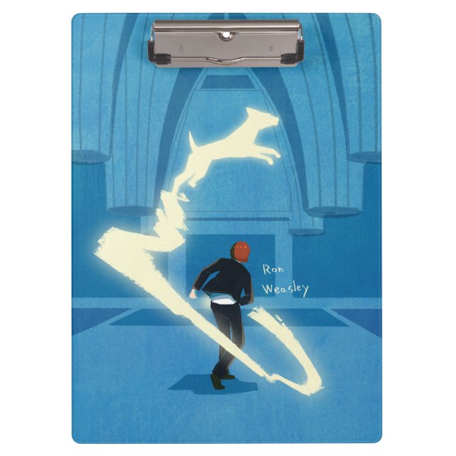 Ron Weasley Patronus Malerei Klemmbrett (Vorderseite)