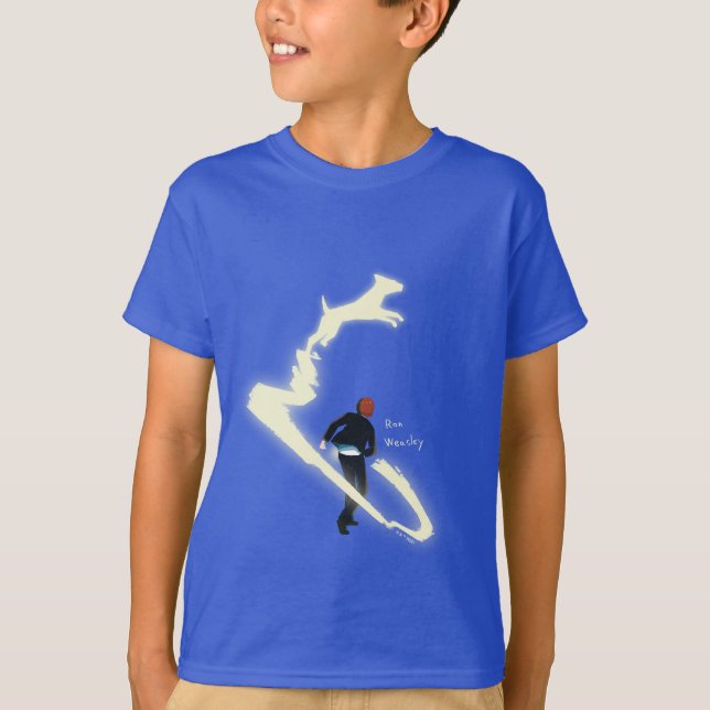 Ron Weasley Patronus Malerei T-Shirt (Vorderseite)