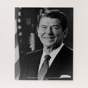 Ronald Reagan 40. Präsident der Vereinigten Staate Puzzle