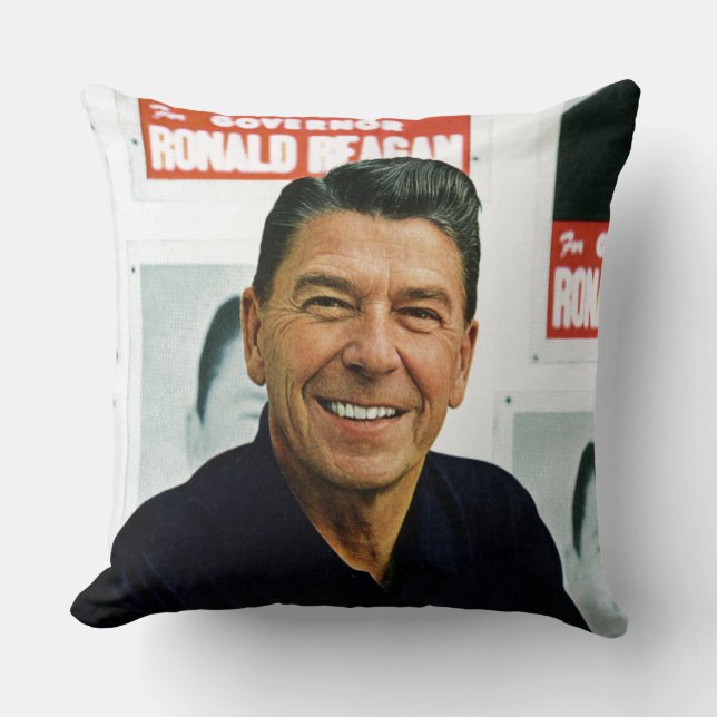 Ronald Reagan Kissen (Vorderseite)