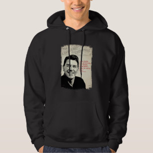 Ronald Reagan Zitat Hoodie
