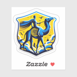 RONALDO AL NASSR FOOTBALL AUFKLEBER