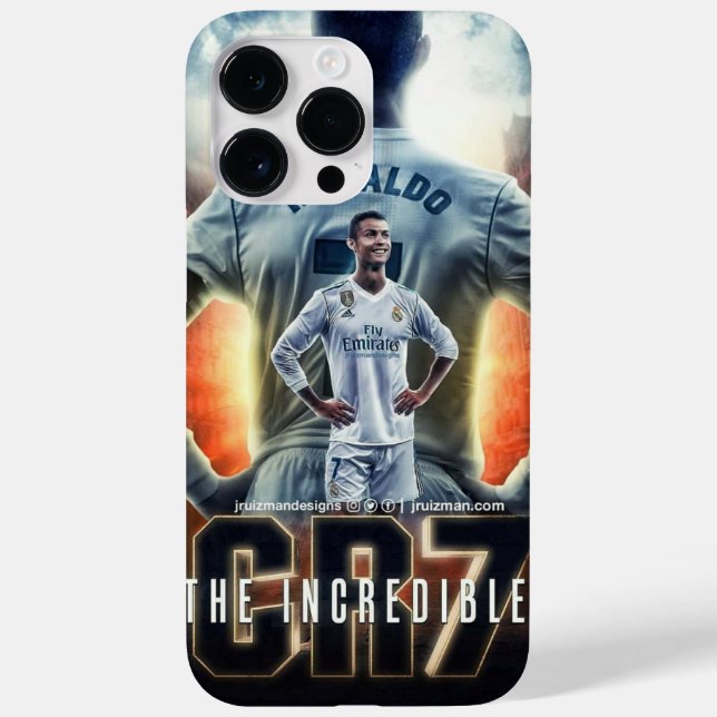 Ronaldo Bild auf Iphone14 pro max Fall Case-Mate iPhone Hülle (Rückseite)