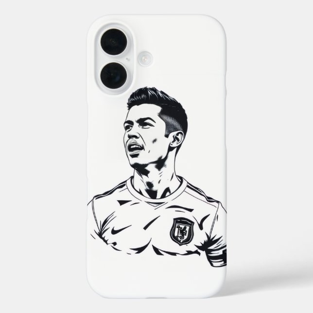 Ronaldo Sketch Art Design - Mobile Abdeckung Case-Mate iPhone Hülle (Rückseite)