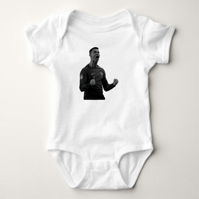 Ronaldo T-Shirt Baby Strampler (Vorderseite)