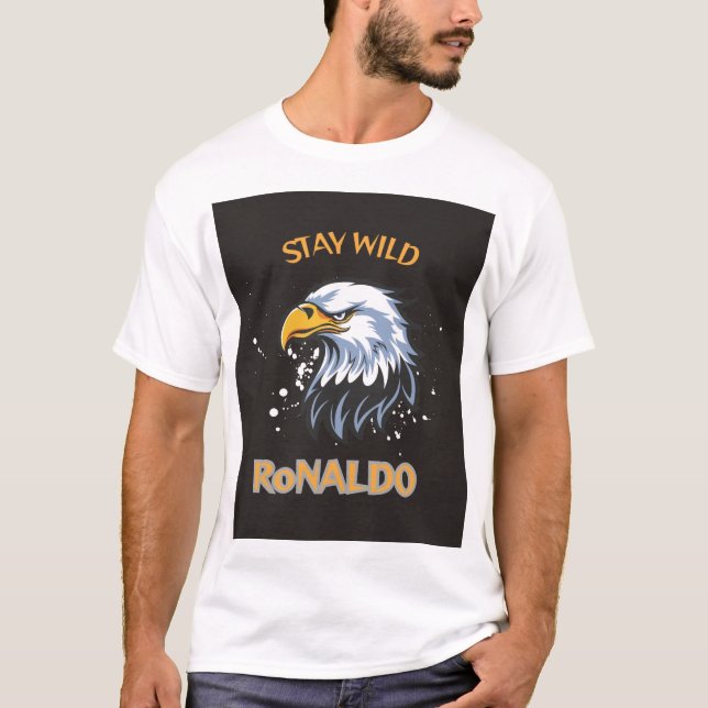 Ronaldo-Trikot T-Shirt (Vorderseite)