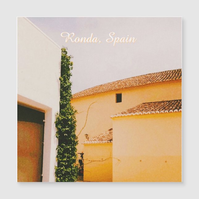 Ronda, Malaga, Spain Magnetkarte (Vorderseite)