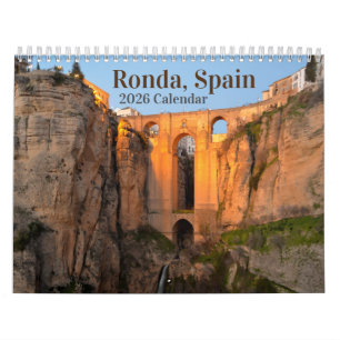 Ronda, Spanien 2026 Foto-Kalender Kalender