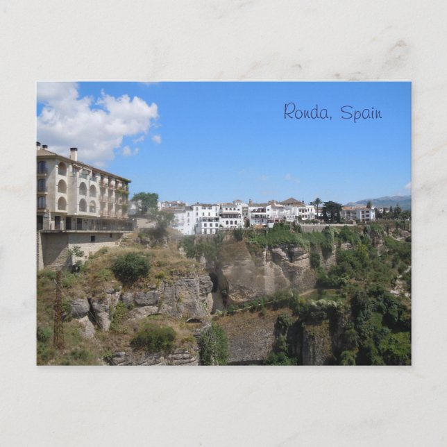 Ronda, Spanien - Postkarte (Vorderseite)