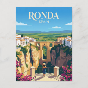 Ronda Spanien Postkarte