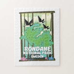 Rondane Nationalpark Schweden Puzzle