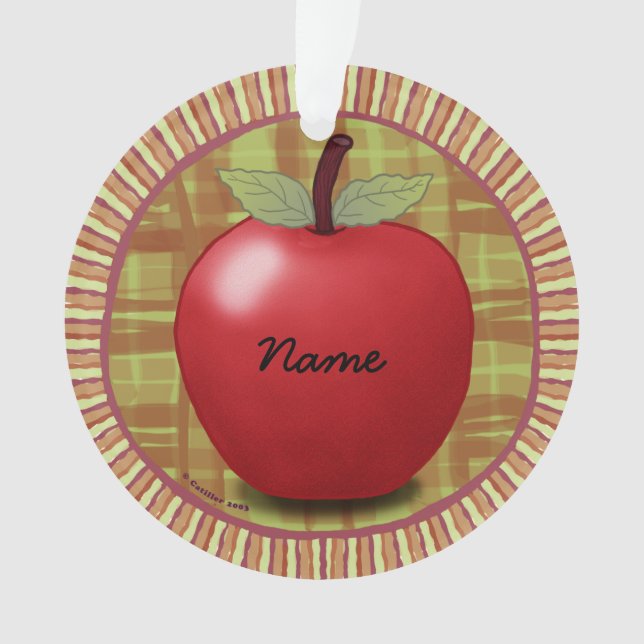 Rondo Apple Ornament (Vorderseite)