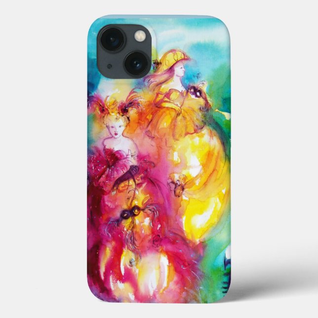 RONDO IN LAGON / Venezianischer Maskenball Case-Mate iPhone Hülle (Rückseite)