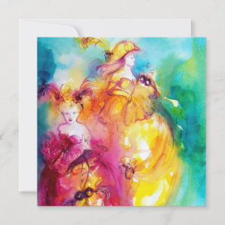 RONDO IN LAGOON, 16 . Geburtstag Masquerade Party Einladung