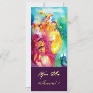 RONDO IN LAGOON, 16 . Geburtstag Masquerade Party Einladung