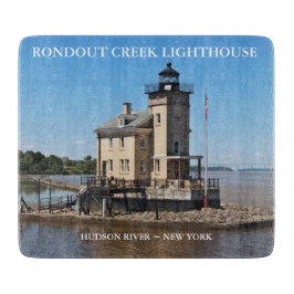 Rondout Creek Lighthouse, New York Cutting Board Schneidebrett