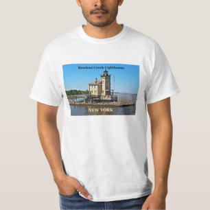 Rondout Creek Lighthouse, New Yorker T - Shirt