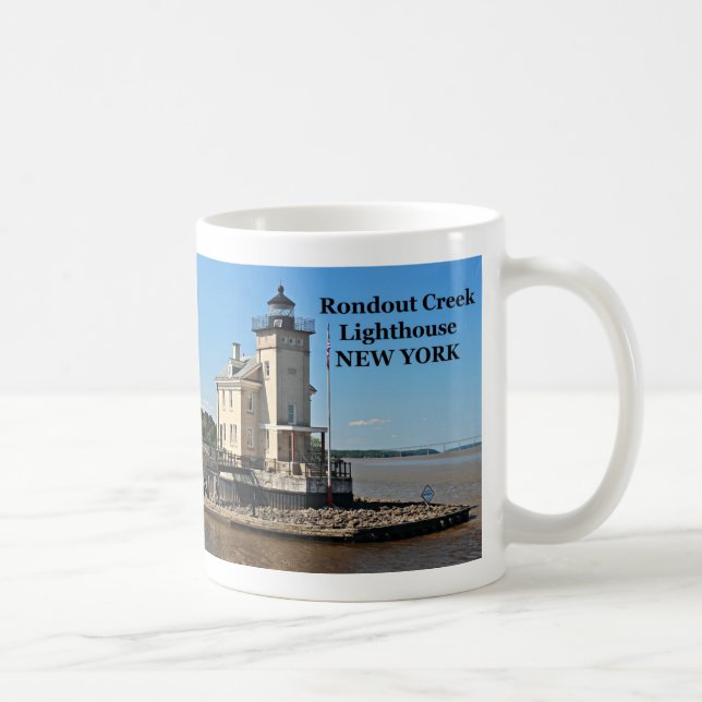 Rondout Creek Lighthouse, New Yorker Tasse (Rechts)