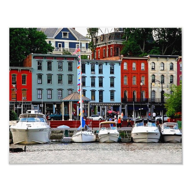 Rondout Storefronts Fotodruck (Vorne)