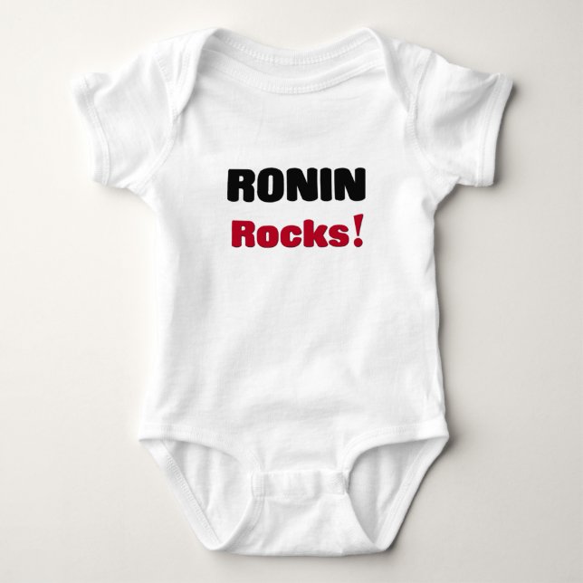 Ronin Felsen Baby Strampler (Vorderseite)